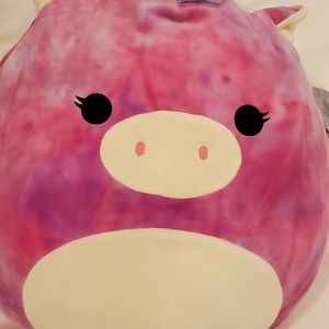 Squishmallows Large Pink Tie Dye Pegasus